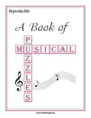 CGBK35 A Book of Musical Puzzles Book