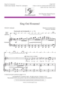 CGA1237 Sing Out Hosanna!