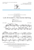 CGAC1240 Look All Around Us, Then Join the Glad Song Accompaniment Track