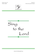 CGAC1241 Sing to the Lord Accompaniment Track
