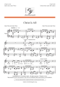 CGAC1242 Christ Is All Accompaniment Track