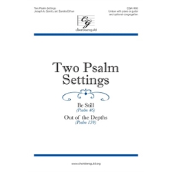 Two Psalm Settings: "Be Still" (Digital Download Accompaniment Track)
