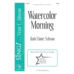 Watercolor Morning - SSAB