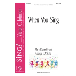 When You Sing (MP3 Accompaniment Track)