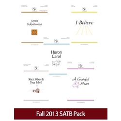 - SATB Fall Program Pack 2013