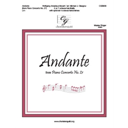 Andante (from Piano Concerto No. 21) - 5 or 7 octaves