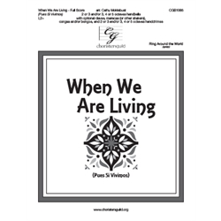 When We Are Living - Full Score