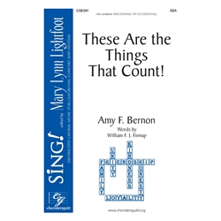 These Are the Things That Count! - SSA