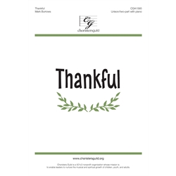 Thankful - Unison/Two-part