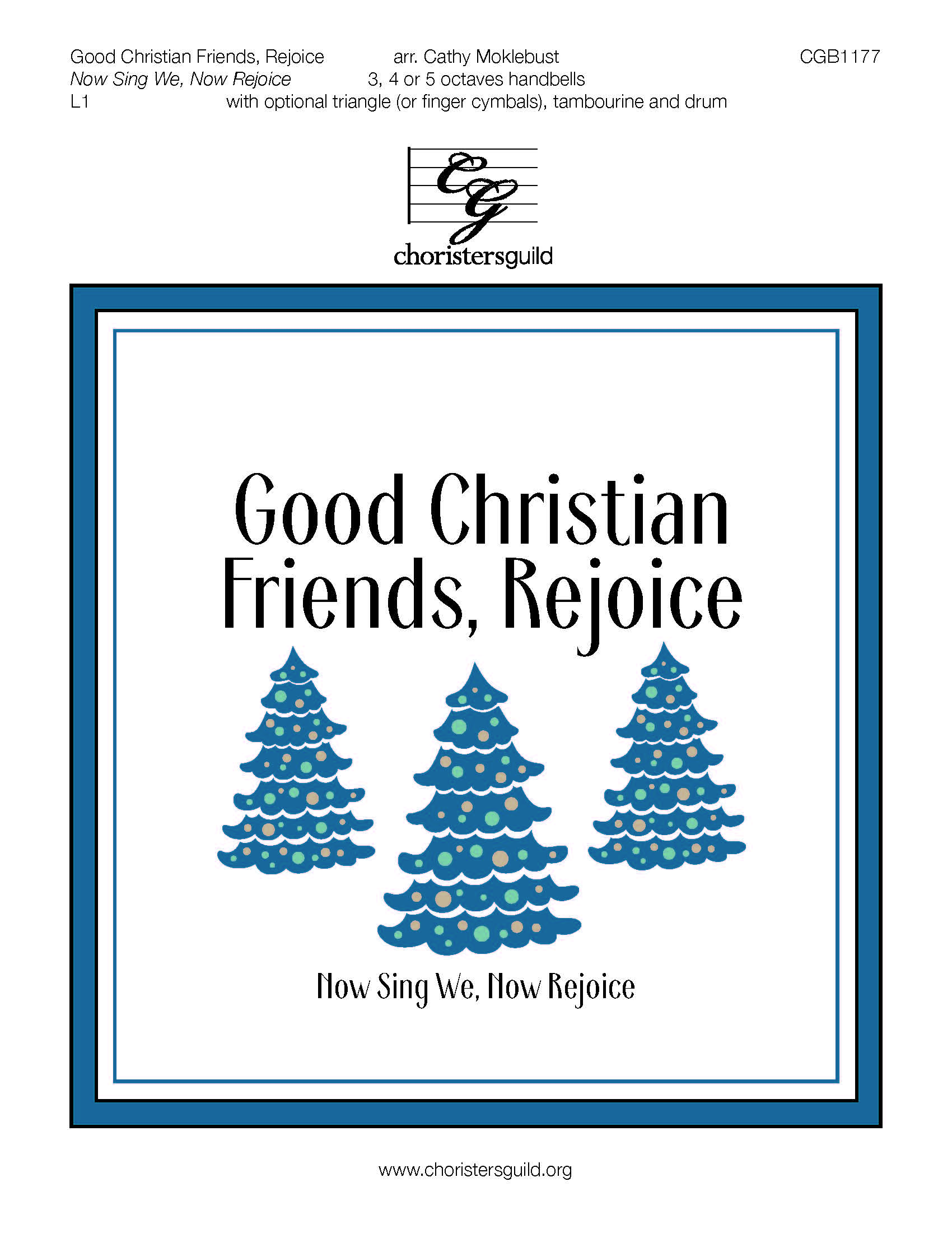 Good Christian Friends, Rejoice - 3-5 octaves