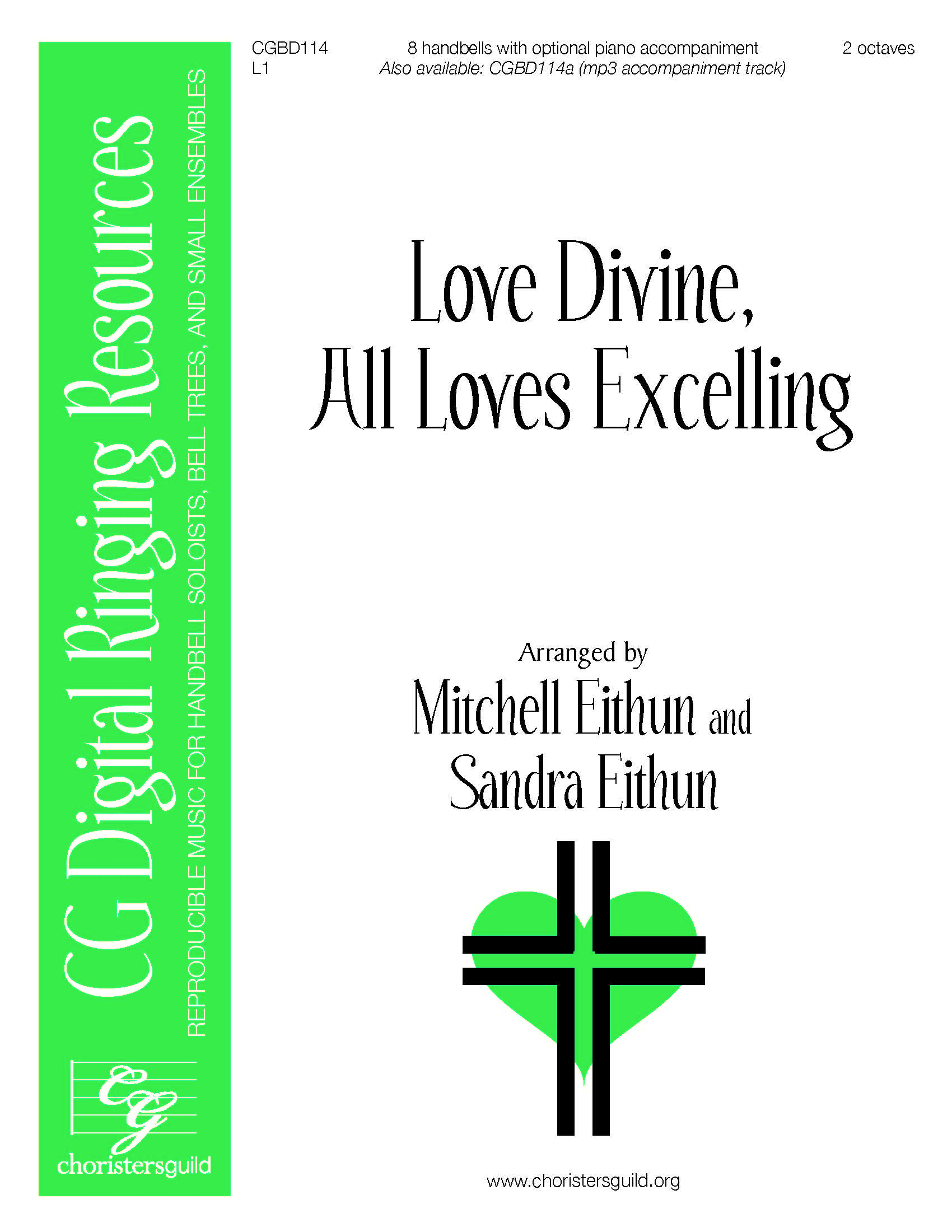 Love Divine, All Loves Excelling - 8 bells (reproducible)