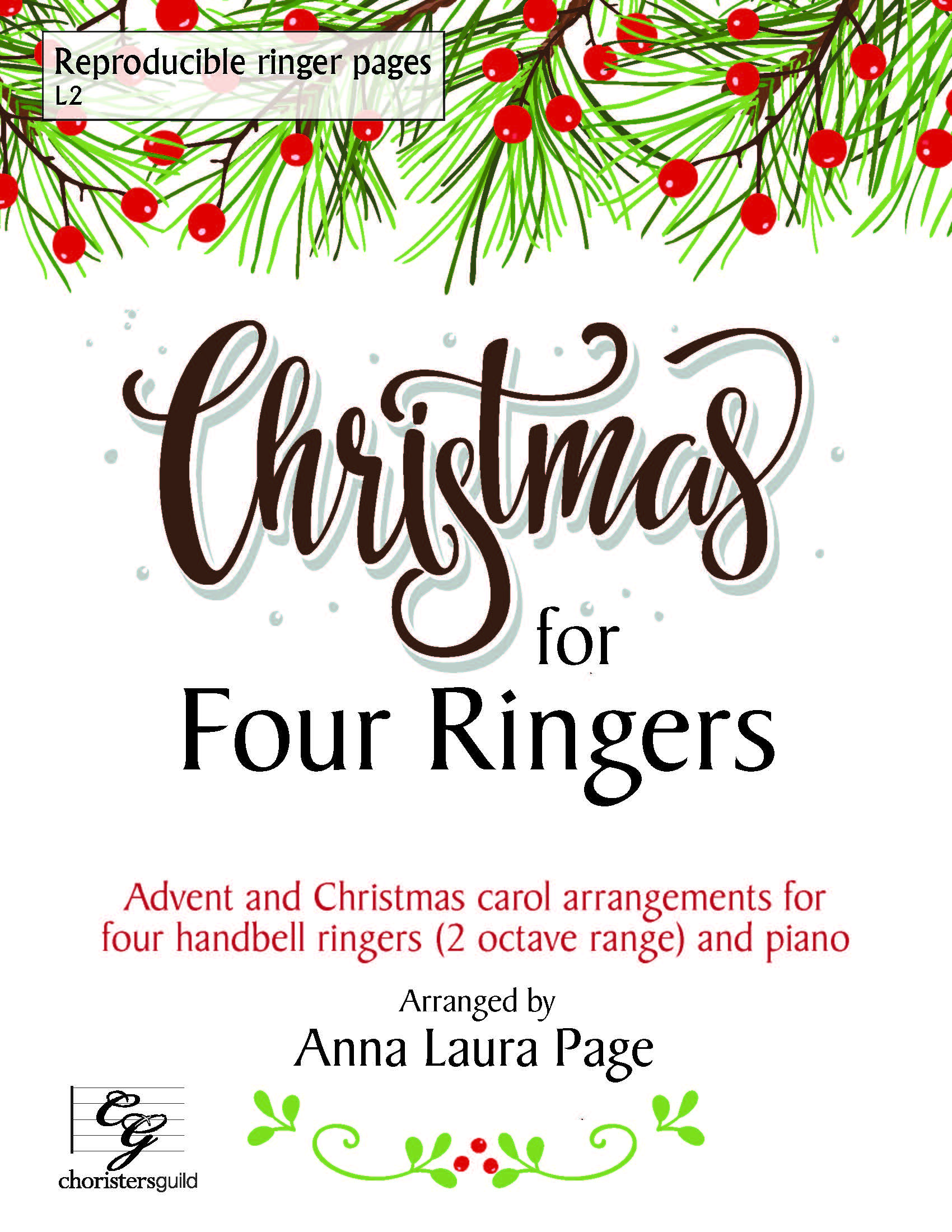Christmas for Four Ringers (Digital Score) - 8 bells and Piano