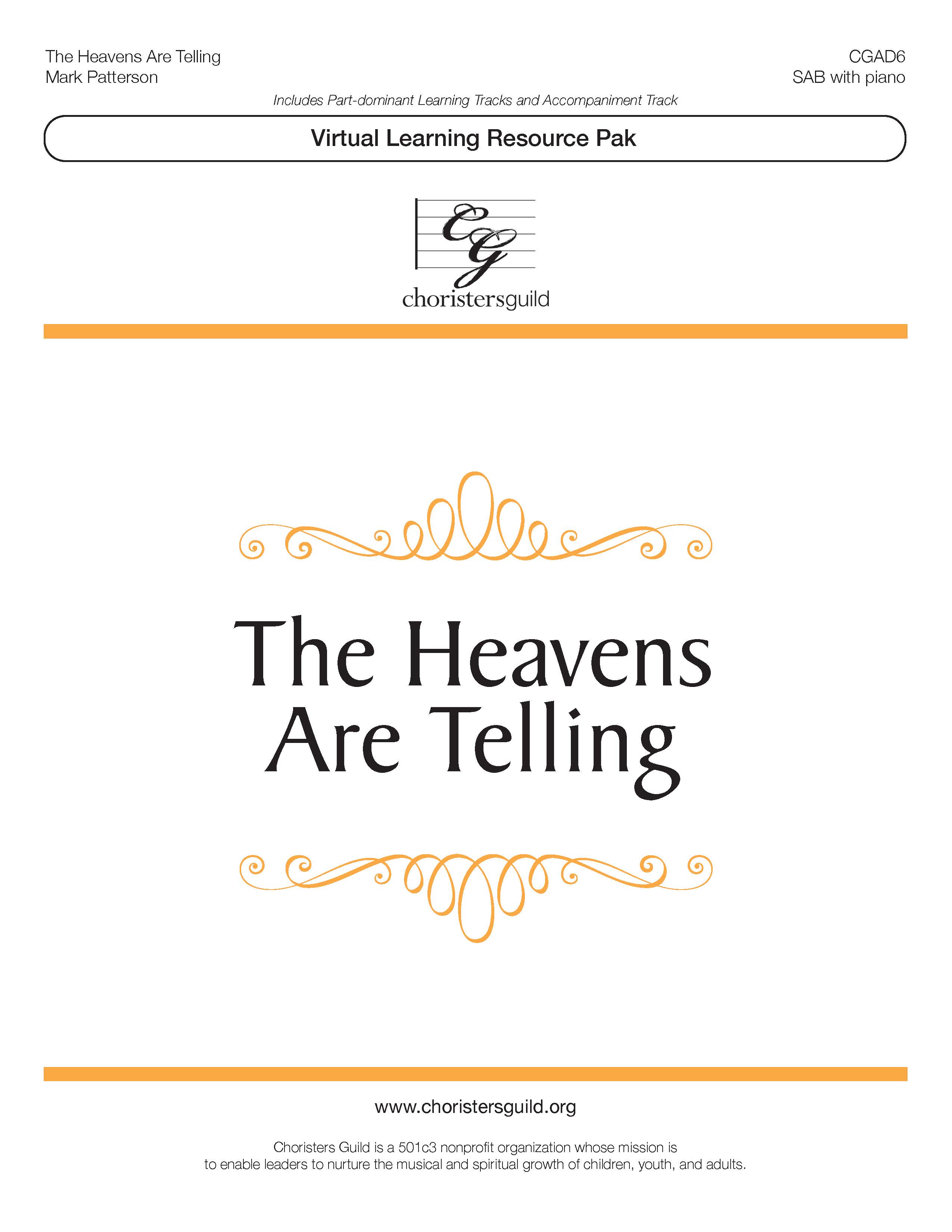 The Heavens are Telling (Digital Download Pak) - SAB