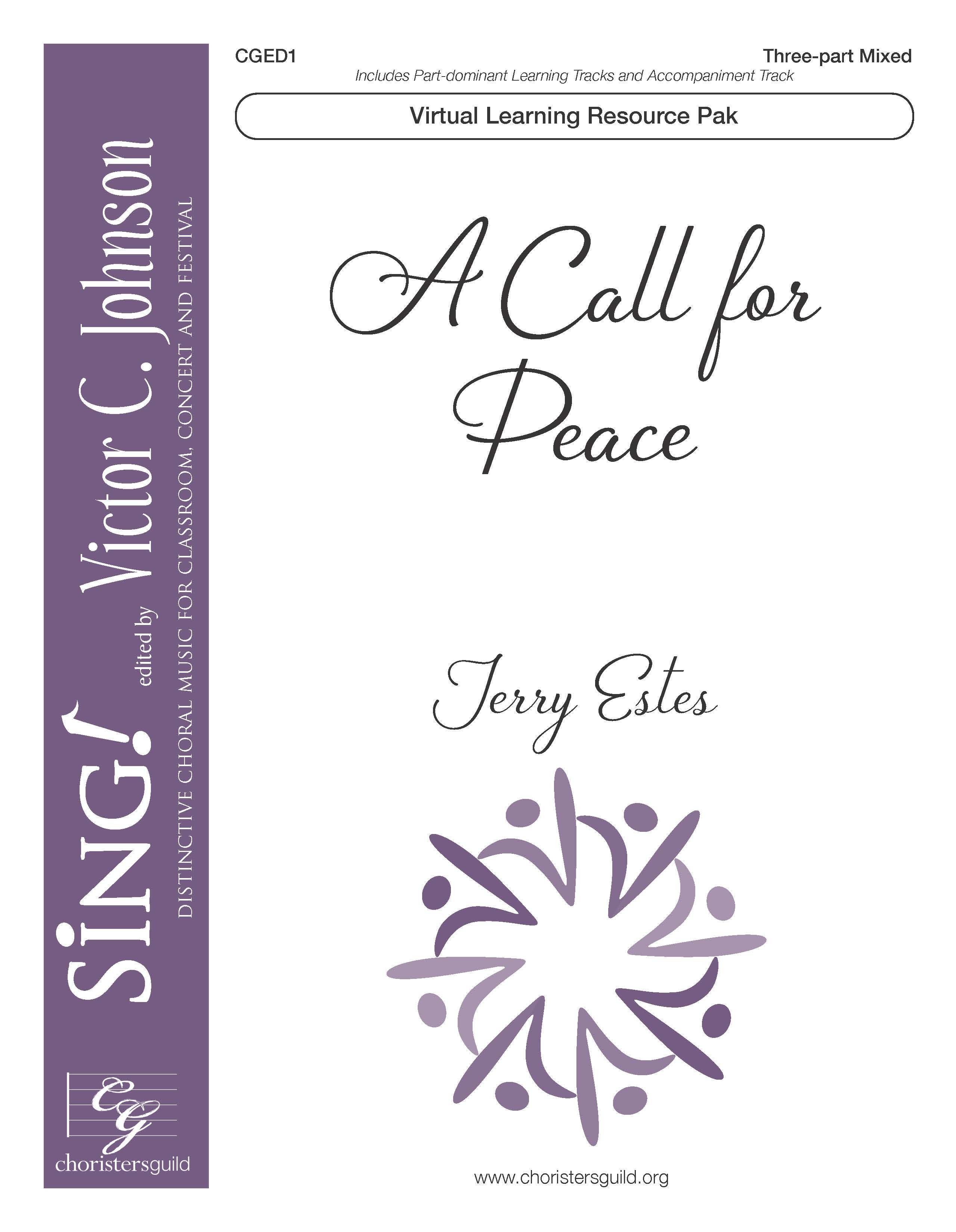 A Call for Peace (Virtual Learning Resource Pak) - Three-part mixed