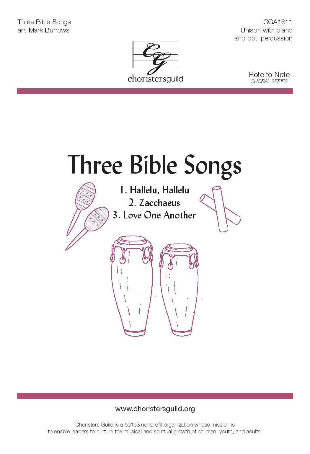Three Bible Songs (Digital Download Accompaniment Track)