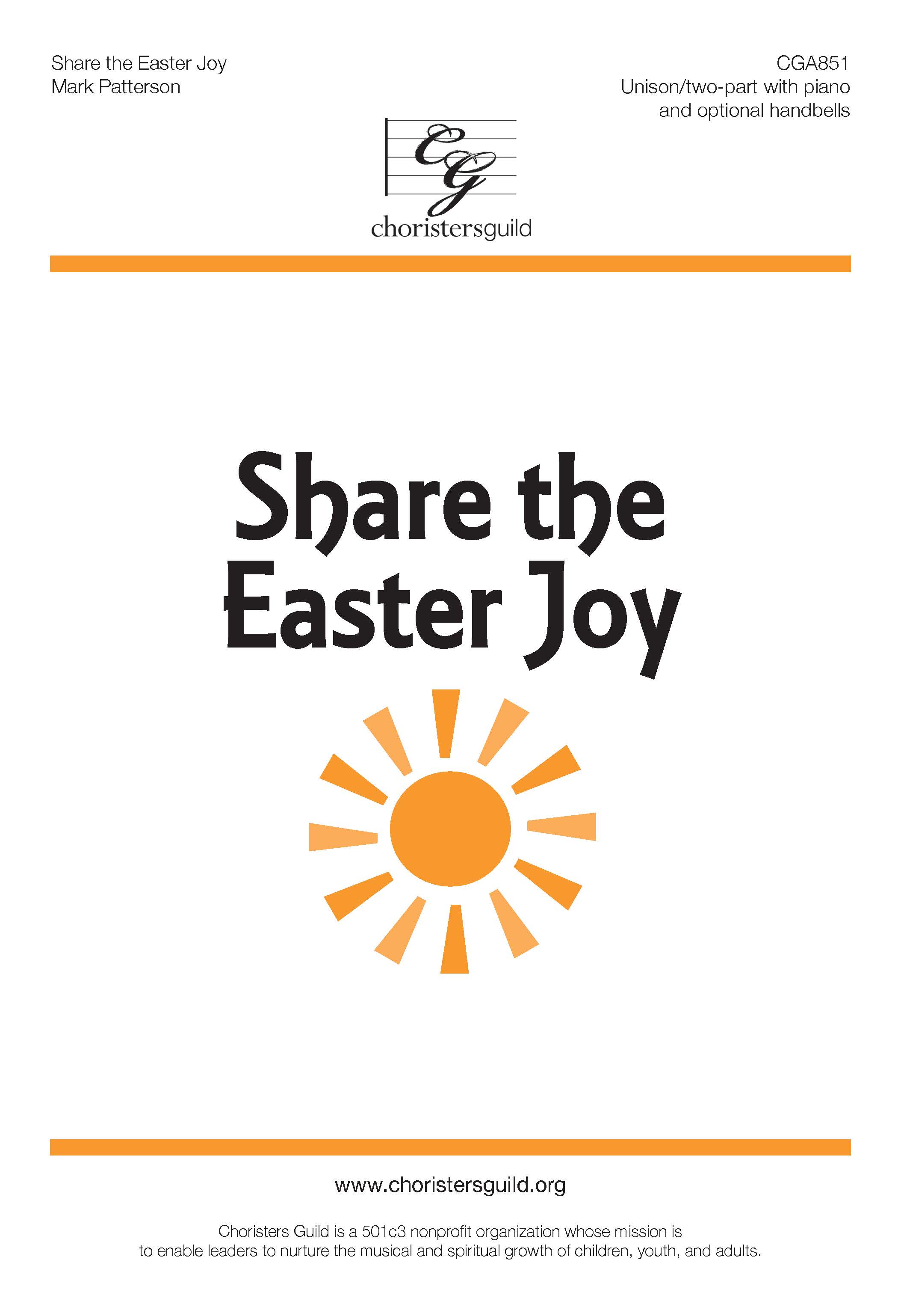 Share the Easter Joy (Digital Download Accompaniment Track)