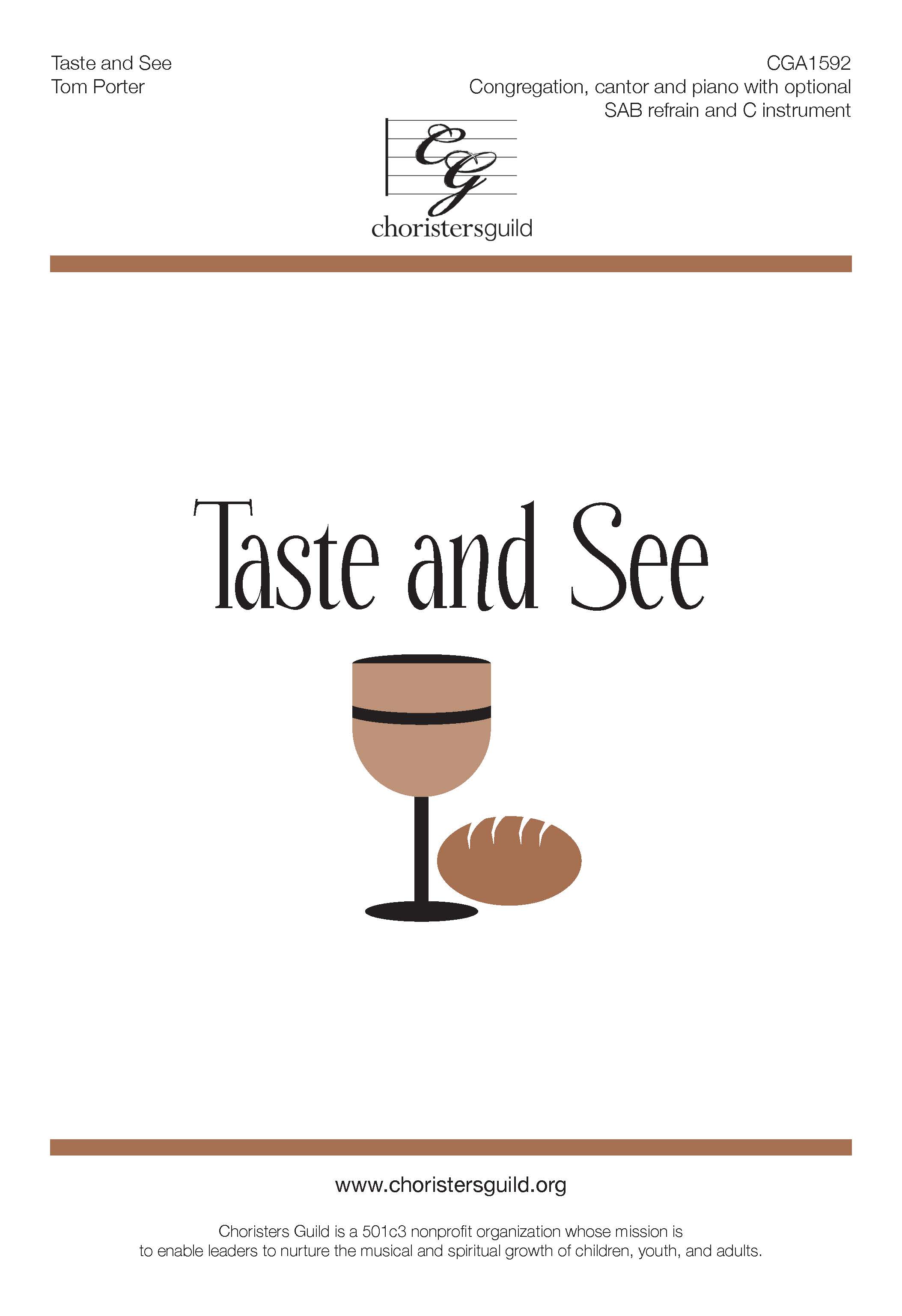 Taste and See (Digital Download Accompaniment Track)