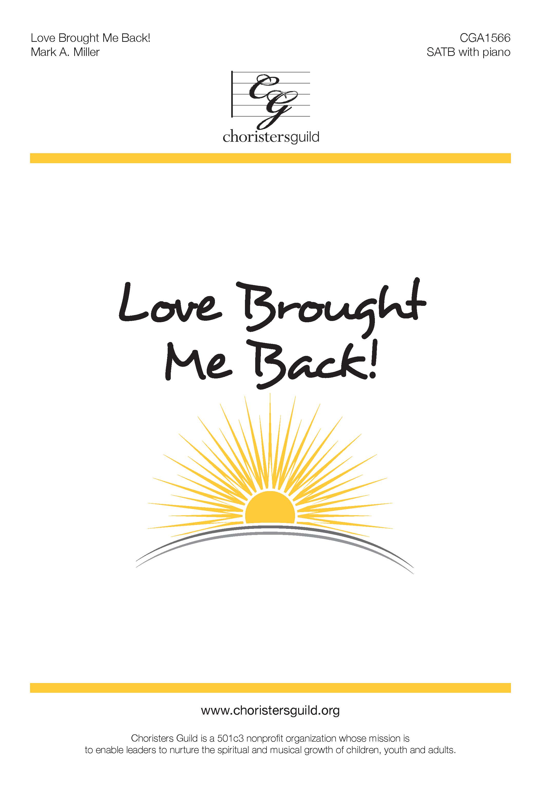 Love Brought Me Back! (Digital Download Accompaniment Track)