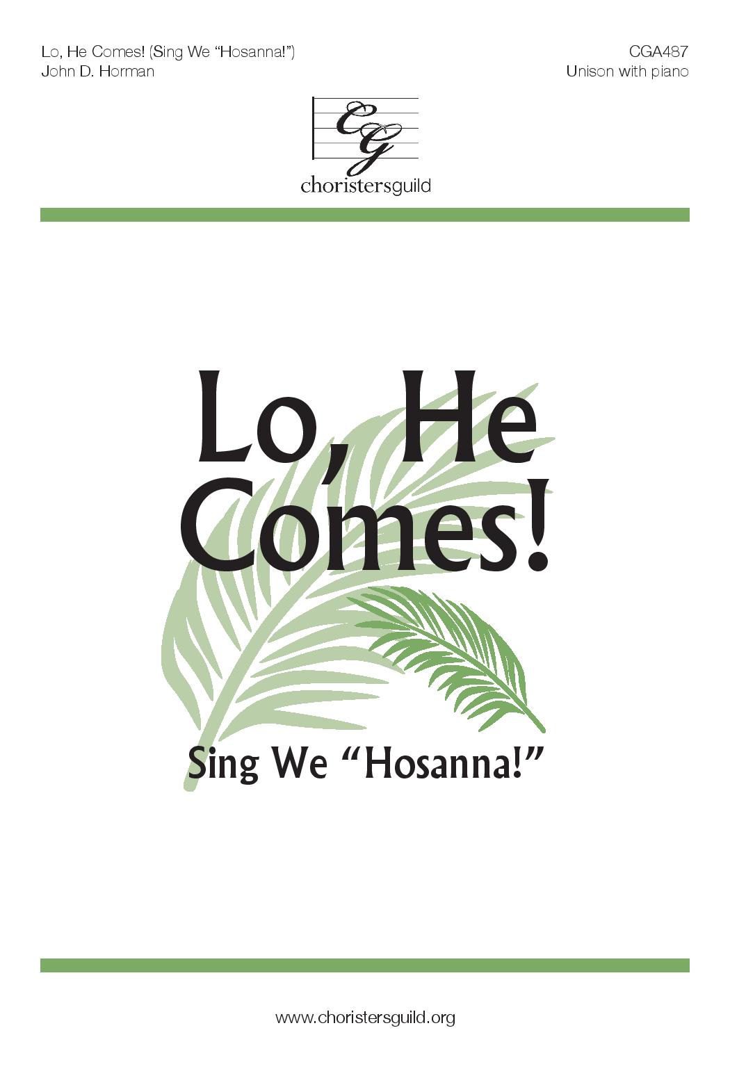 Lo, He Comes! (Digital Download Accompaniment Track)