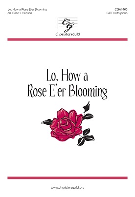 Lo, How a Rose E'er Blooming (Digital Download Accompaniment Track)