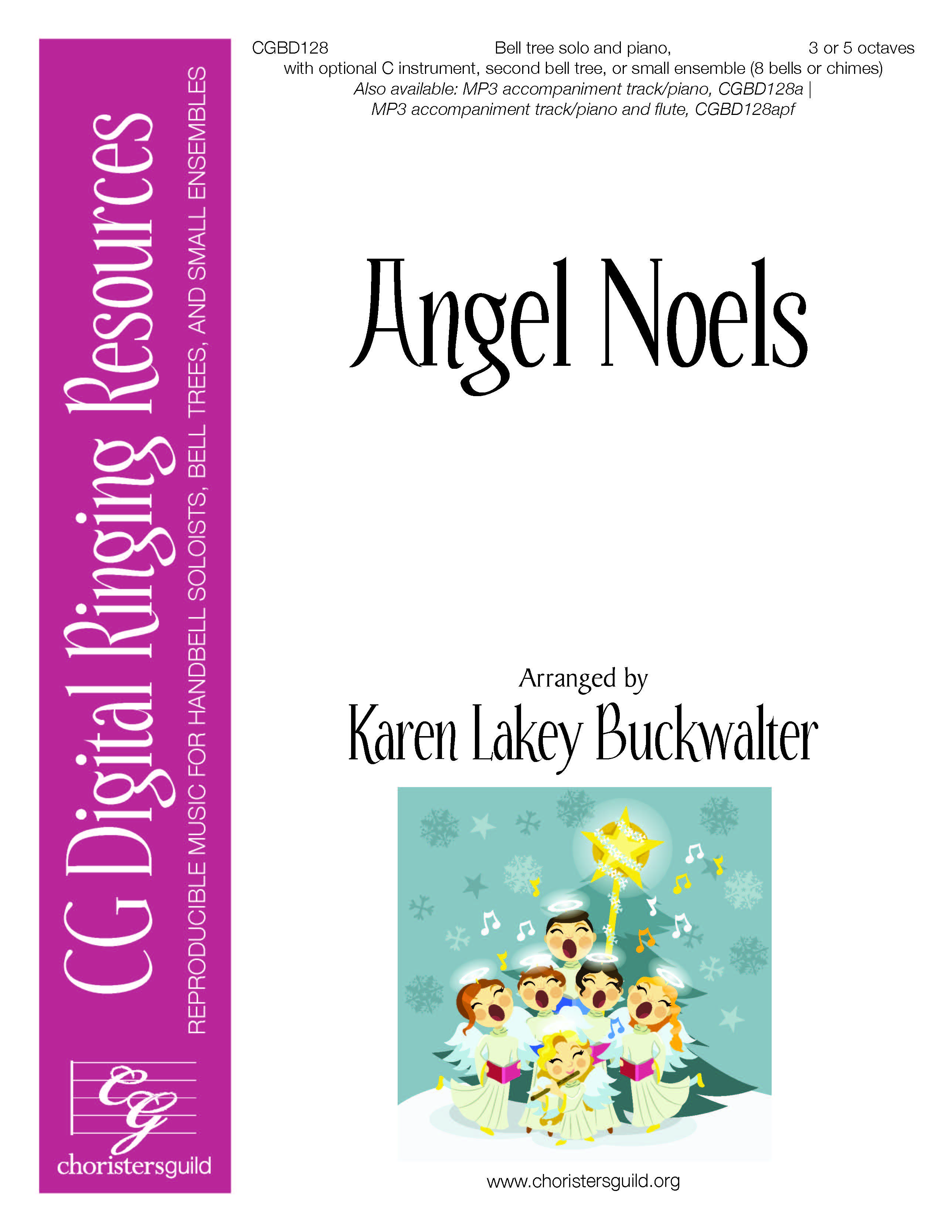 Angels Noel - Digital Accompaniment Track (piano and flute)