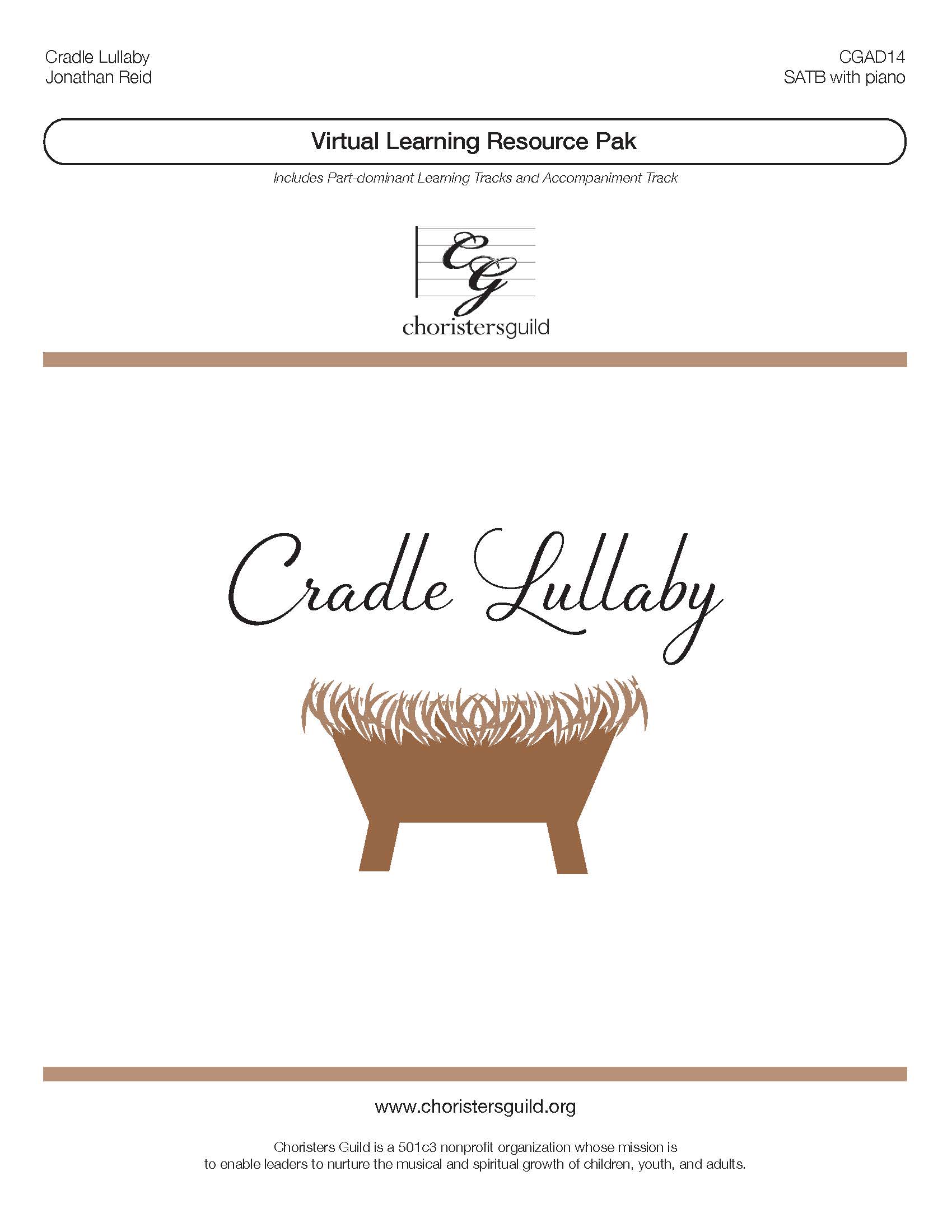 Cradle Lullaby (Digital Download Pak) - SATB