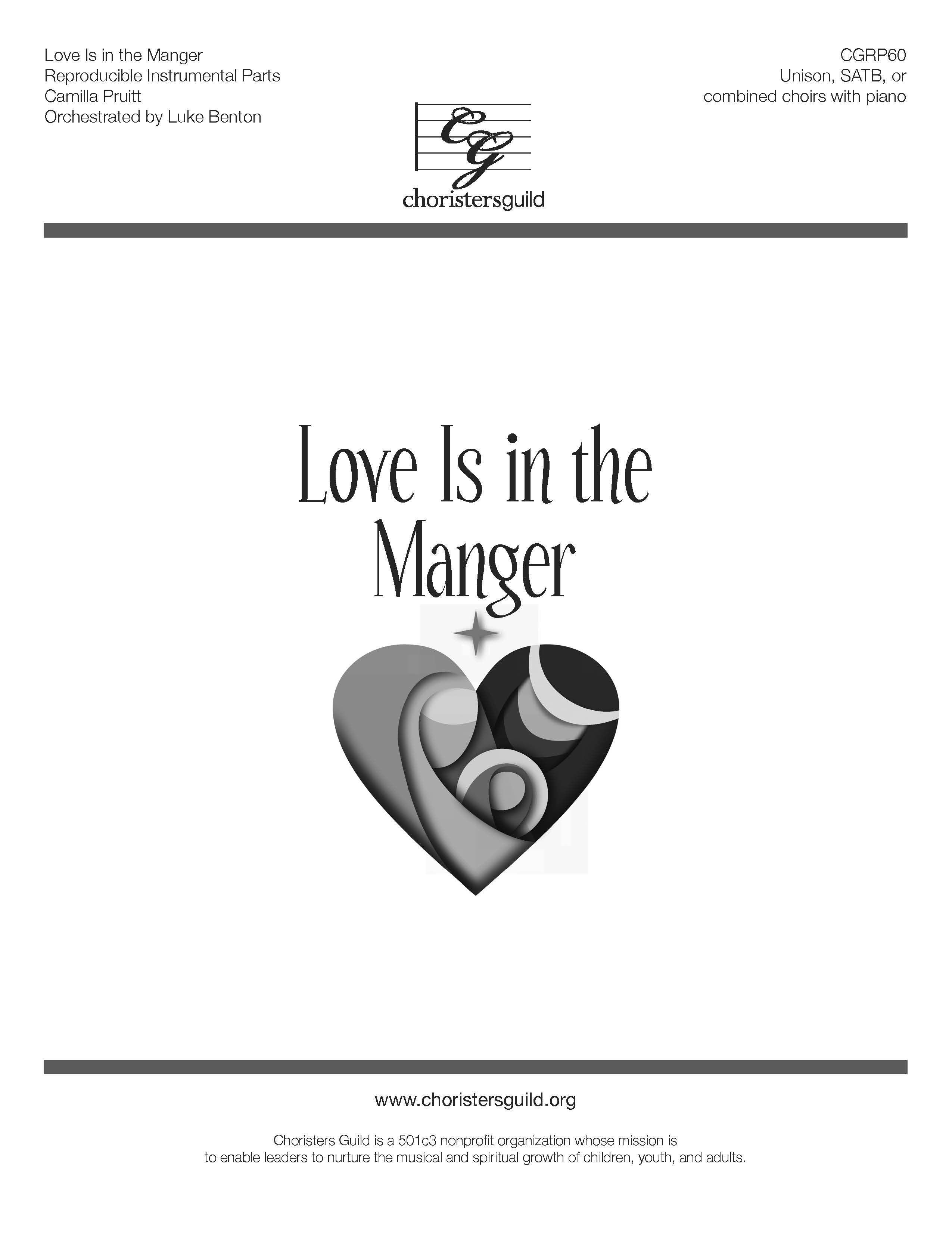 Love is in the Manger - Reproducible Instrumental Parts