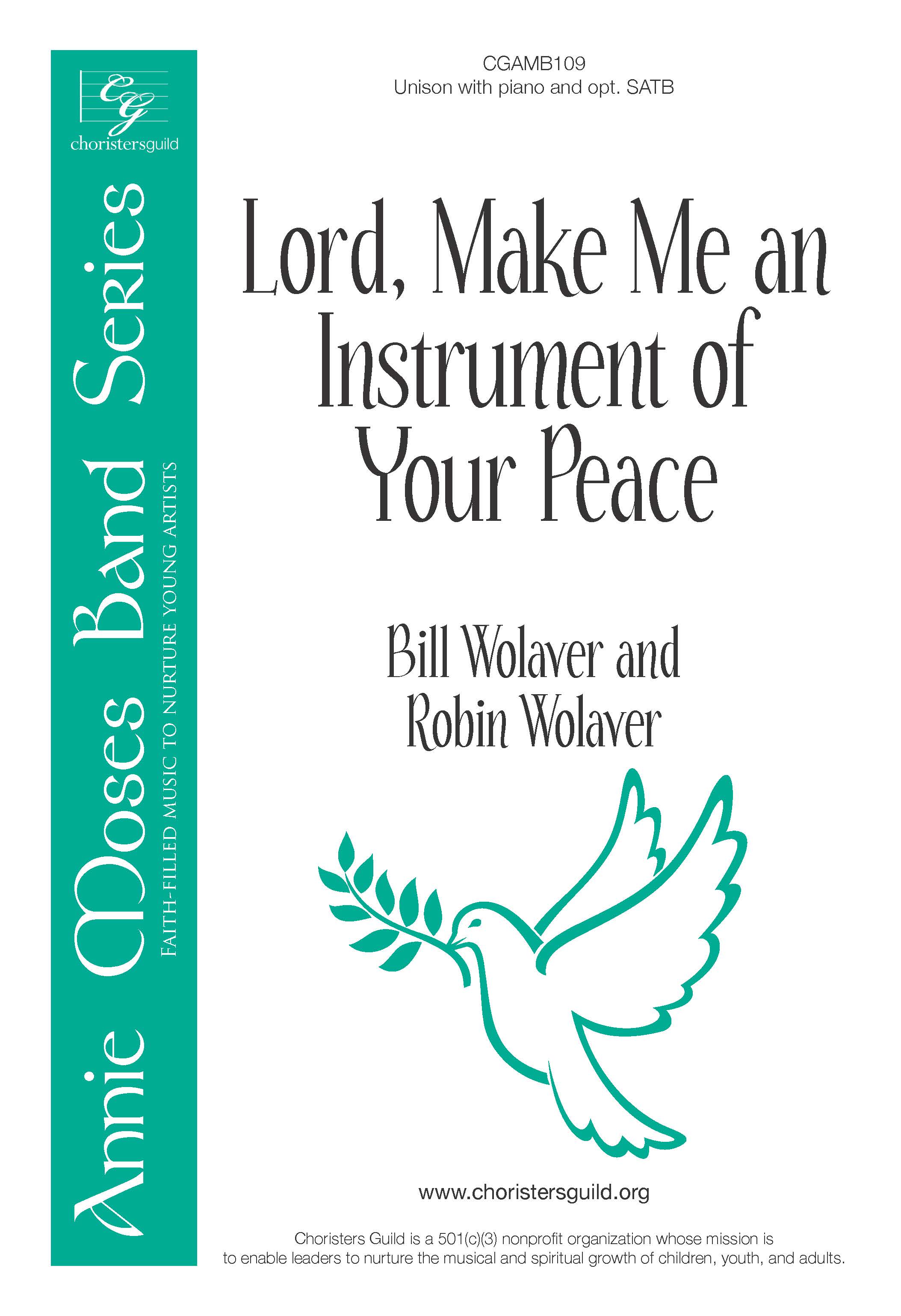 Lord, Make Me an Instrument of Your Peace - Unison with opt. SATB