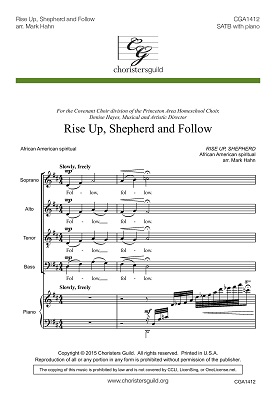 Rise Up, Shepherd and Follow (Digital Download Accompaniment Track)