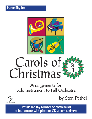 Carols of Christmas, Set 1 (Digital) - Piano/Rhythm