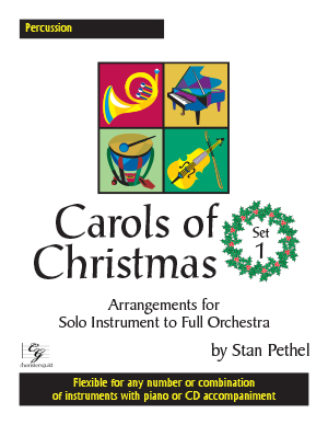 Carols of Christmas, Set 1 (Digital) - Percussion  