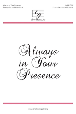 Always in Your Presence (Digital Download Accompaniment Track)