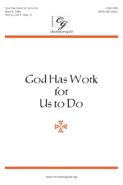 God Has Work for Us to Do (Digital Download Accompaniment Track)