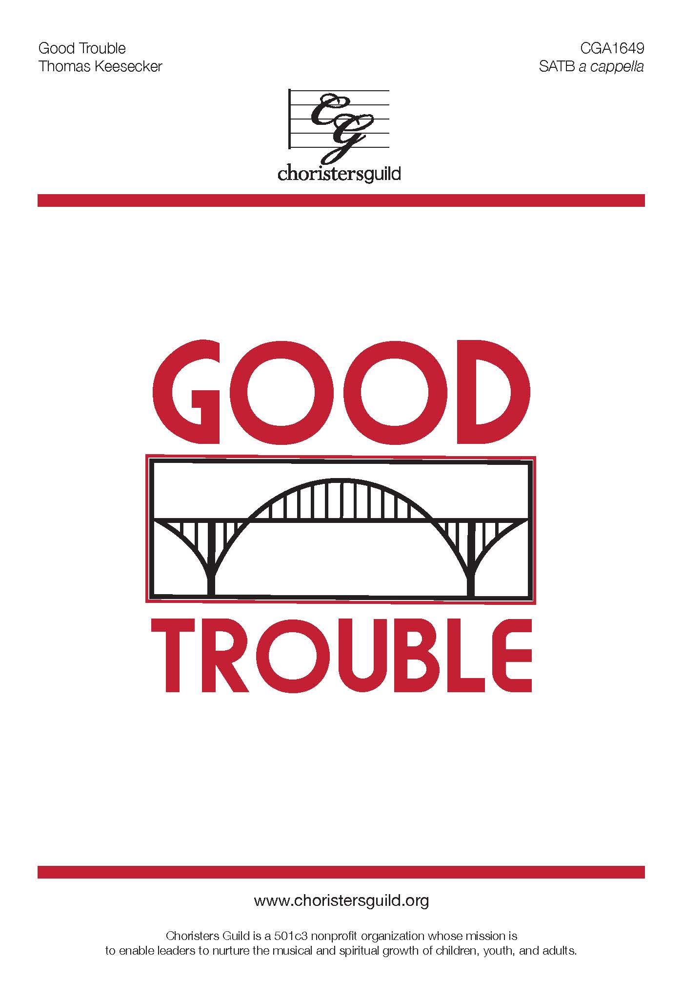 Good Trouble - SATB A Cappella