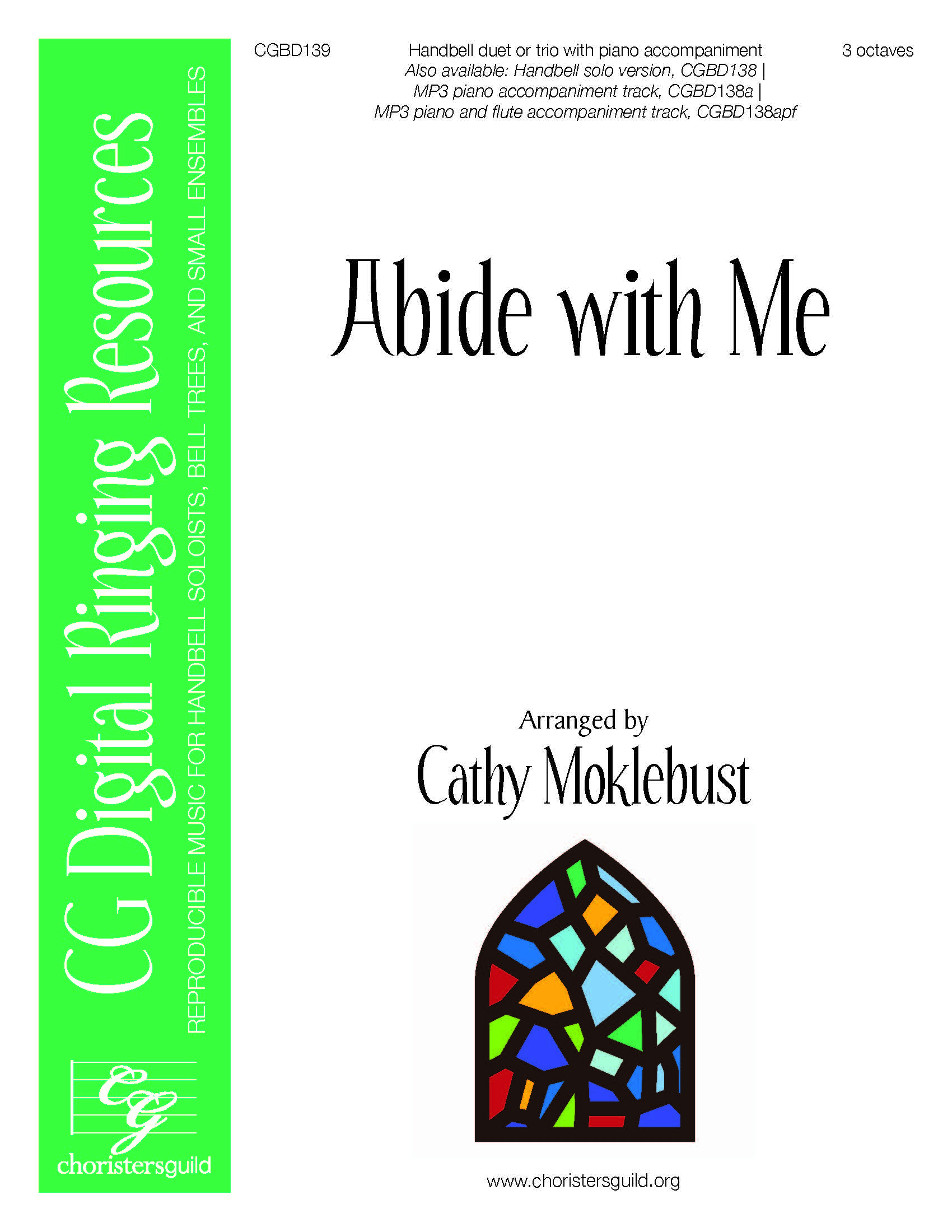 Abide with Me - Duet or Trio (3 octaves)