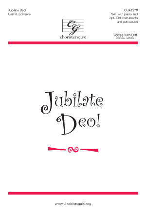 Jubilate Deo! (Digital Download Accompaniment Track)