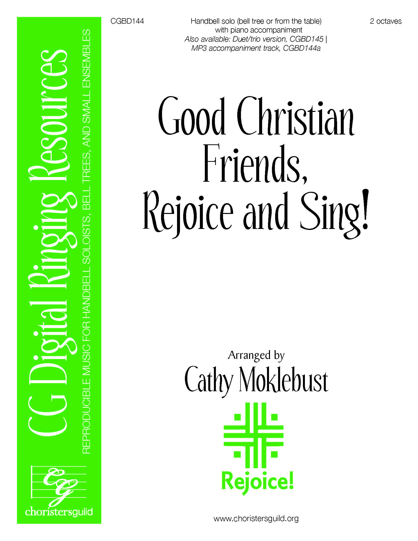 Good Christian Friends, Rejoice and Sing! - Solo (2 octaves)