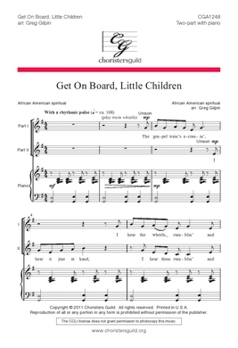 Get on Board, Little Children (Digital Download Accompaniment Track)