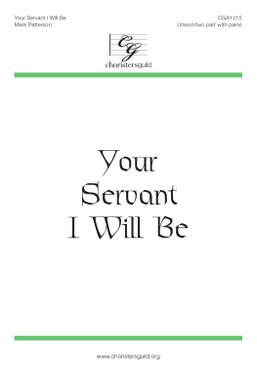 Your Servant I Will Be (Digital Download Accompaniment Track)