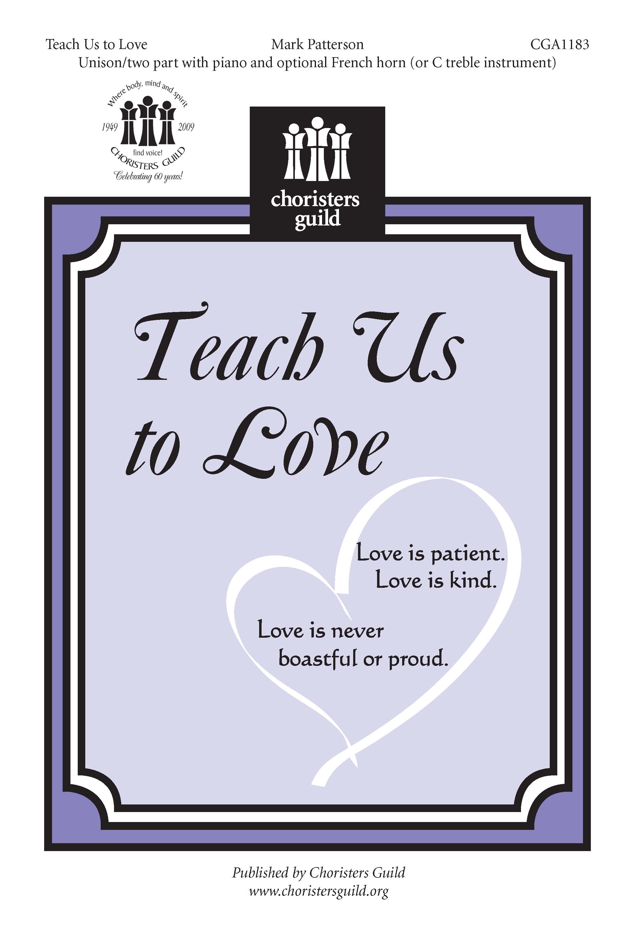 Teach Us to Love (Digital Download Accompaniment Track)