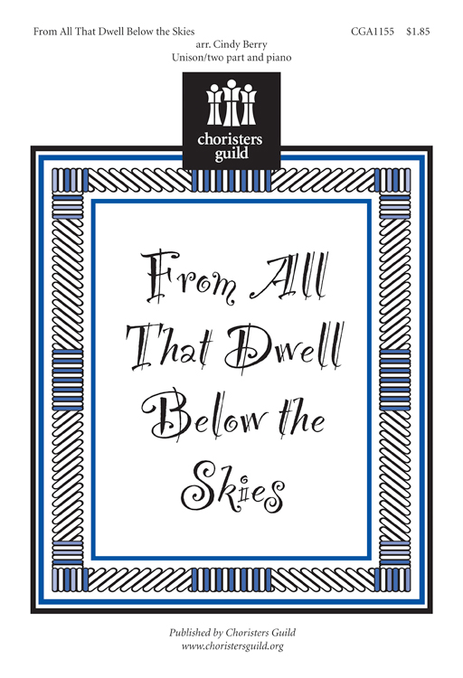 From All That Dwell Below the Skies (Digital Download Accompaniment Track)