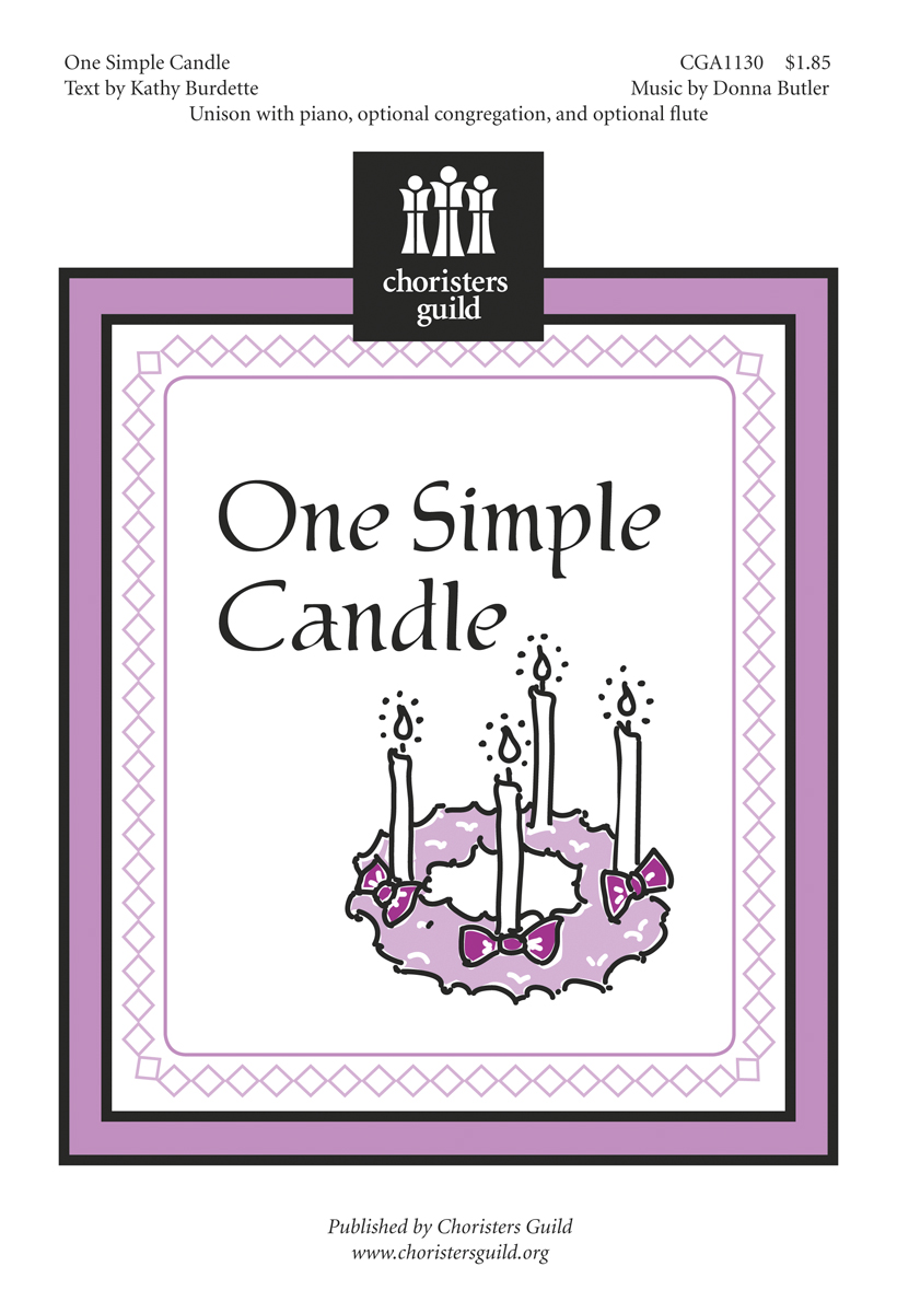 One Simple Candle (Digital Download Accompaniment Track)