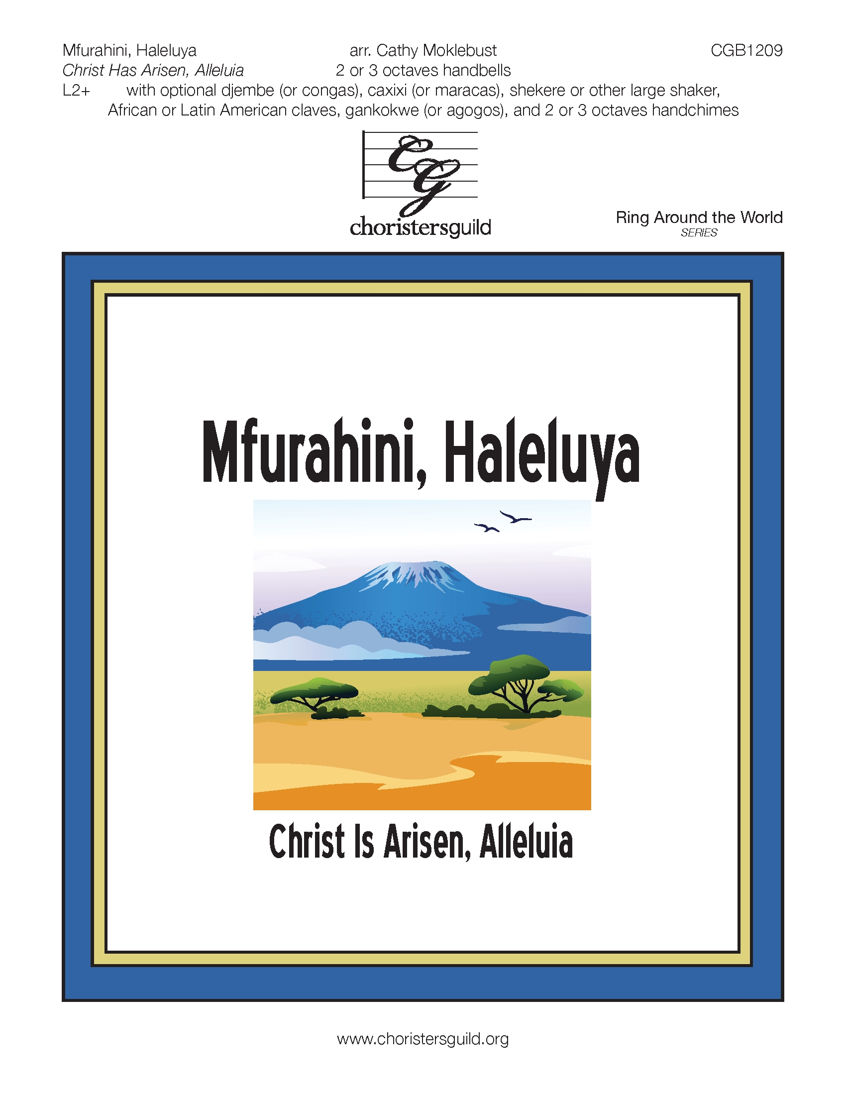 Mfurahini Haleluya (Christ is Risen, Alleluia) - 2-3 octaves
