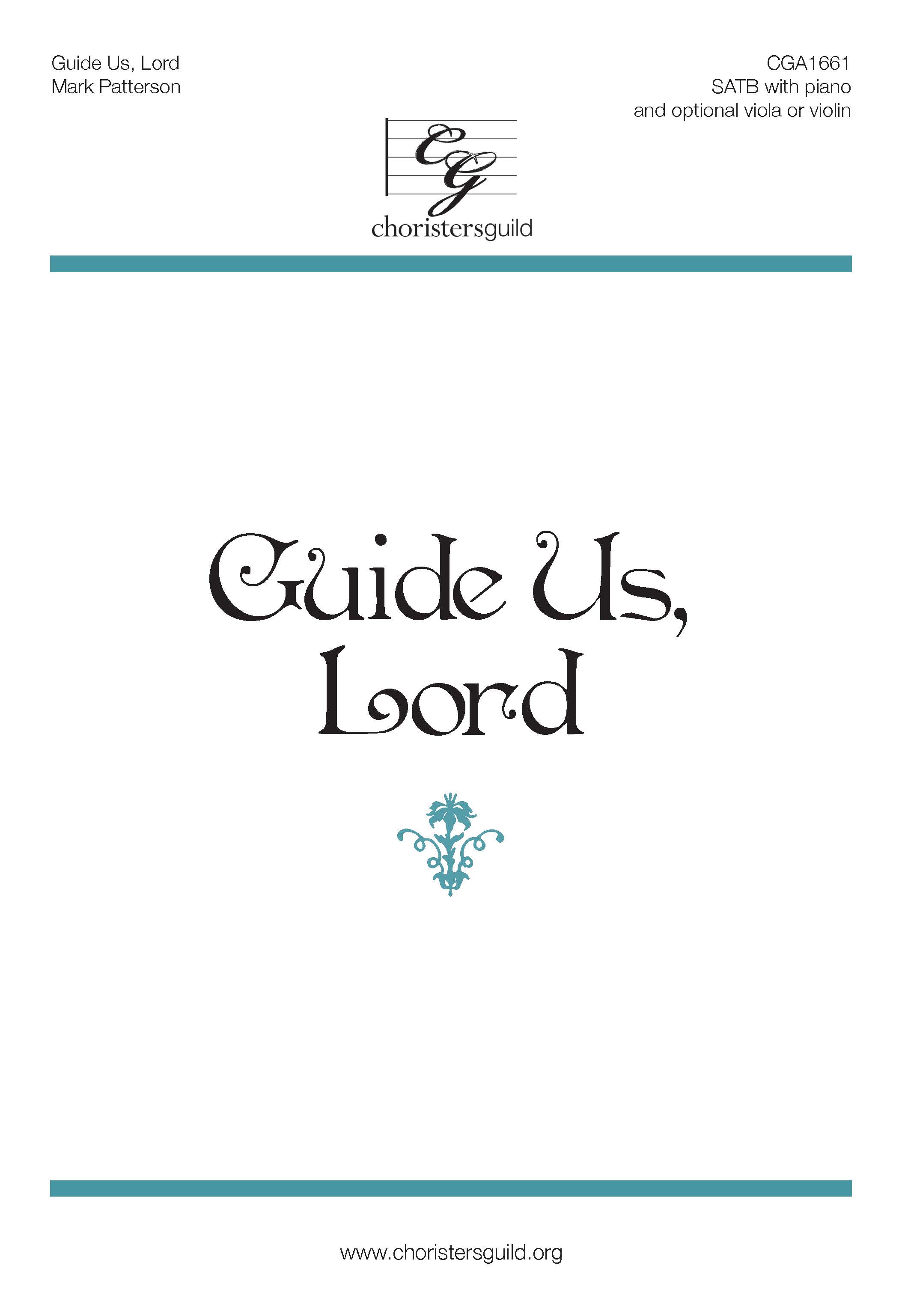 Guide Us, Lord - SATB