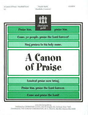 A Canon of Praise (Handbell Score)