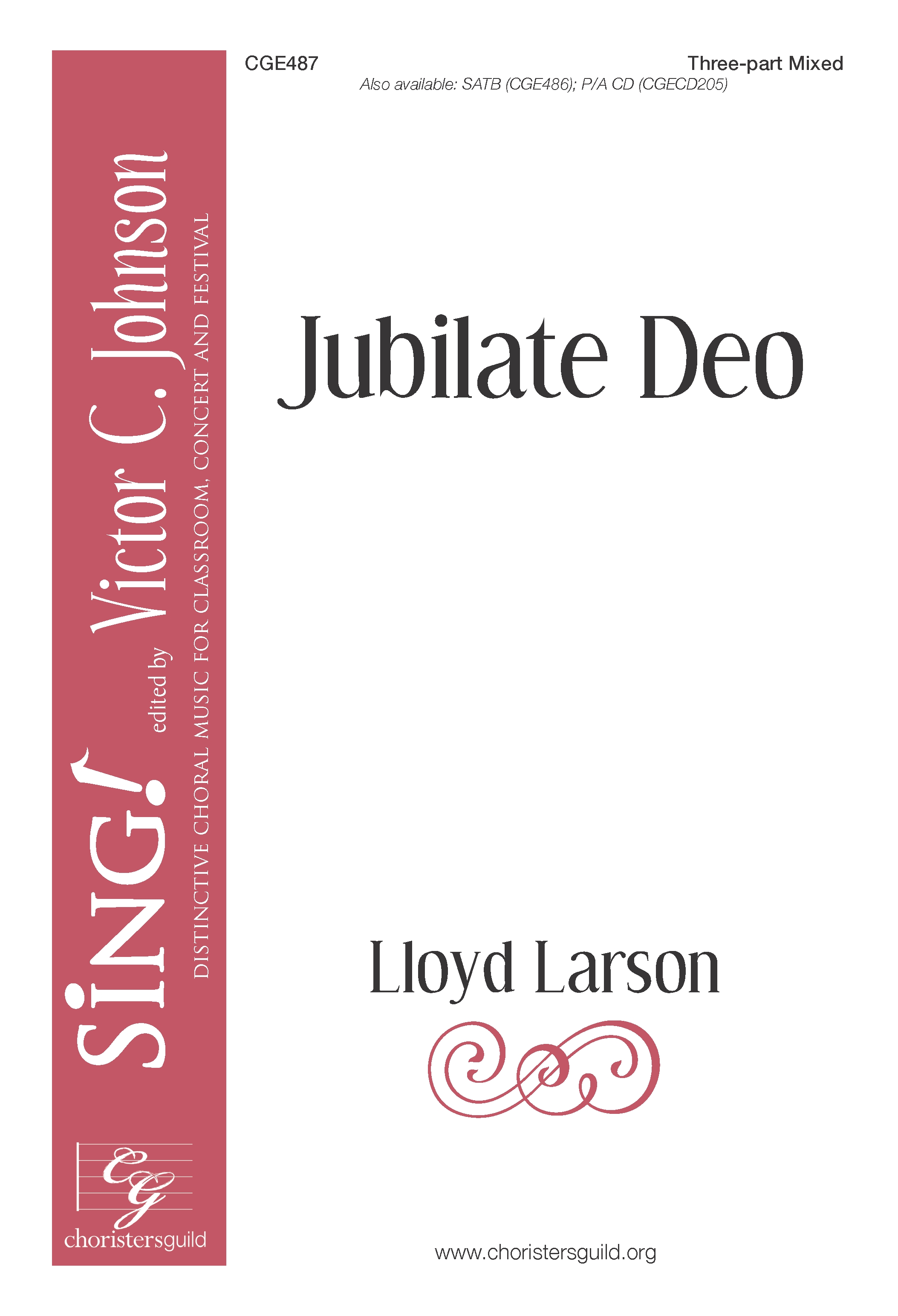 Jubilate Deo - Three-part Mixed