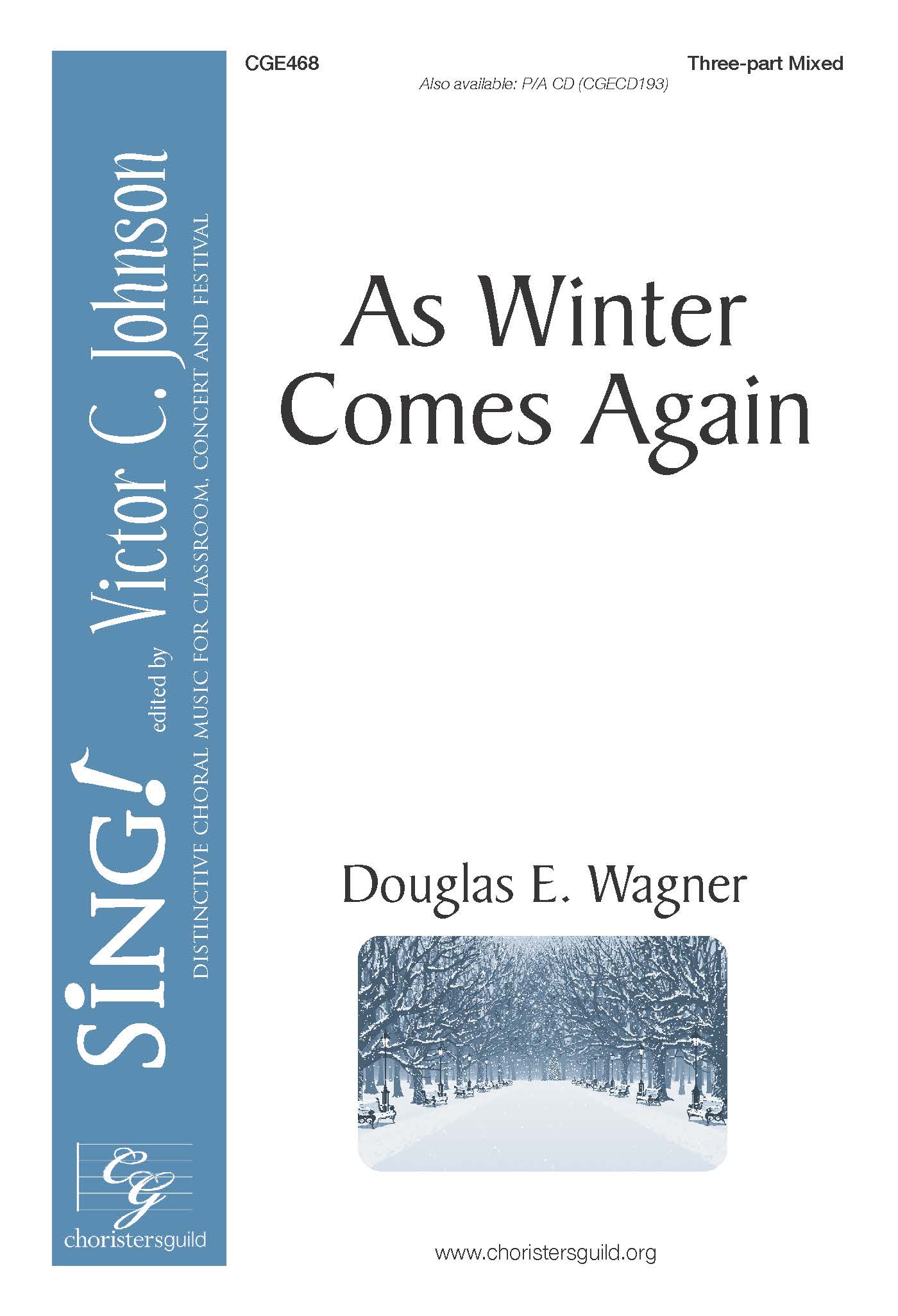 As Winter Comes Again - Three-part Mixed
