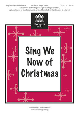 Sing We Now of Christmas (Accompaniment Track)