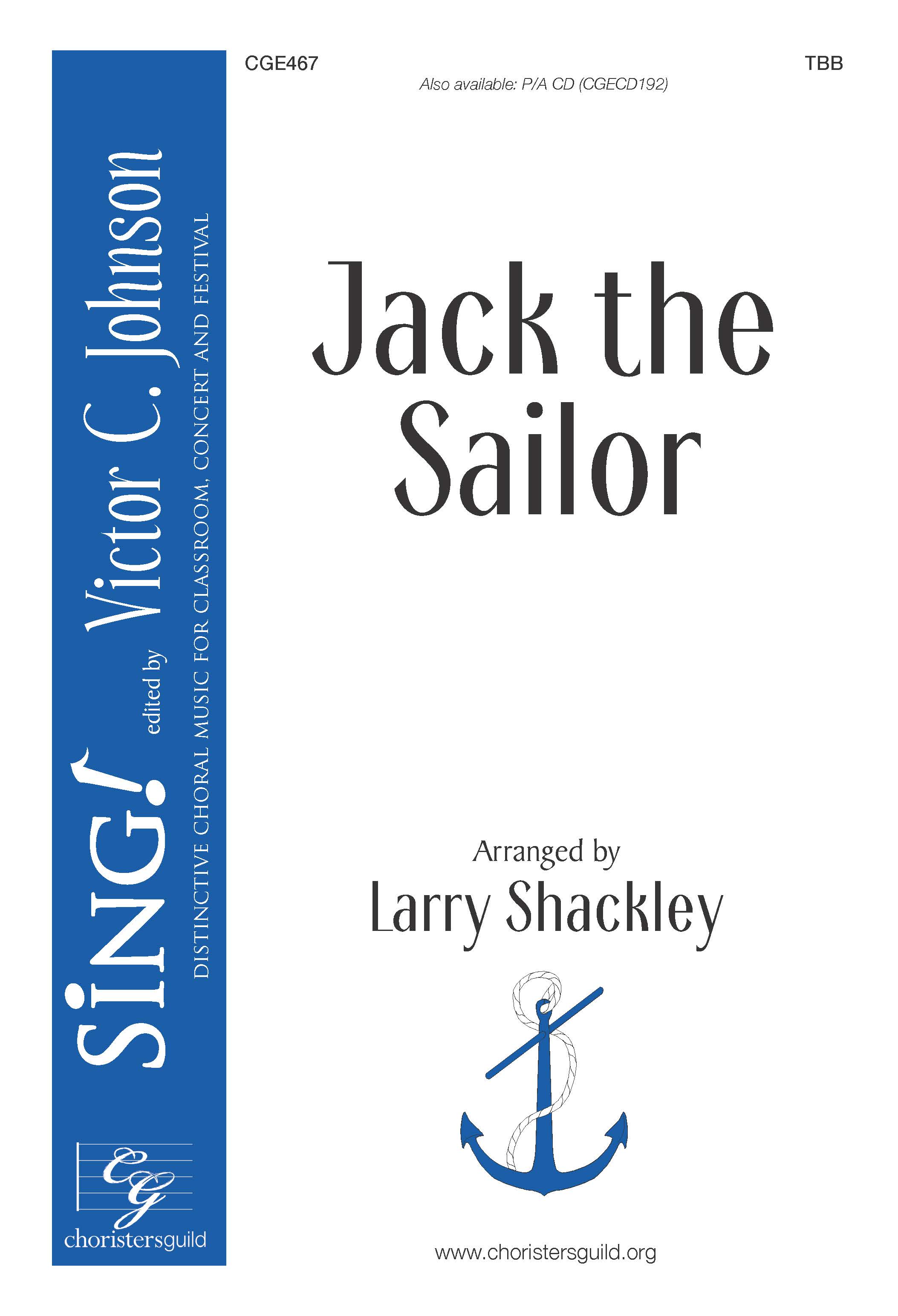 Jack the Sailor (Digital Download Accompaniment Track)