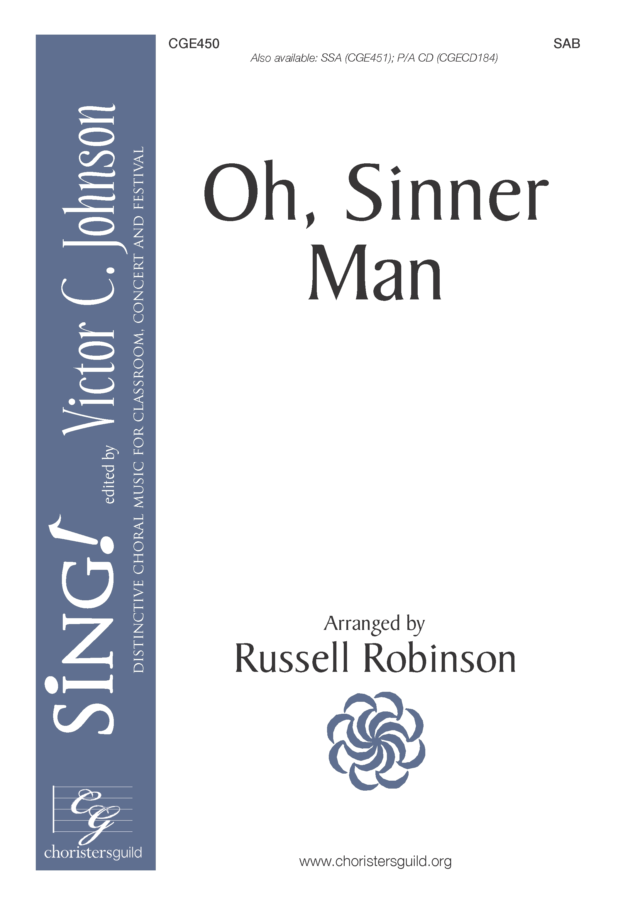 Oh, Sinner Man (Digital Download Accompaniment Track)